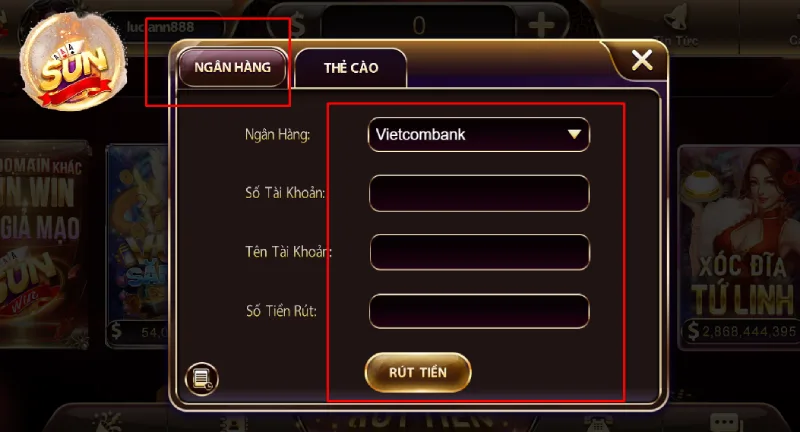 Hướng dẫn rút tiền lotte.co.com qua thẻ cào
